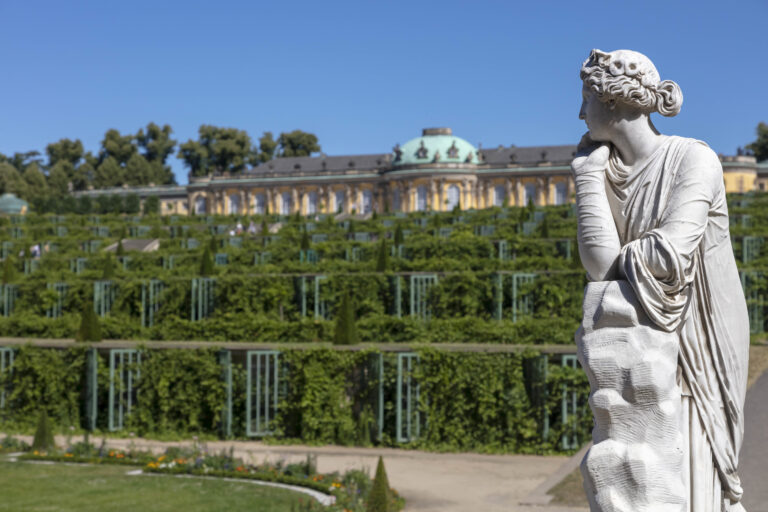 Schloss Sanssouci, Foto: André Stiebitz, Lizenz: PMSG SPSG